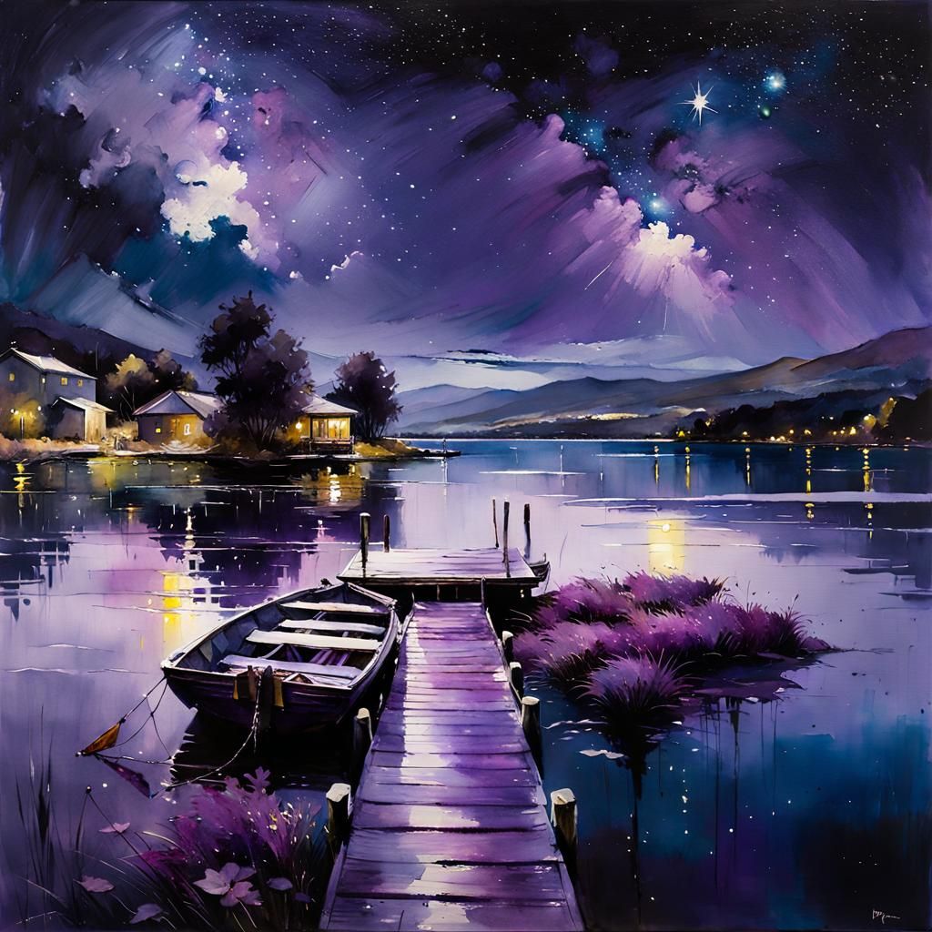 The lake #3  by @Saint-Menoux