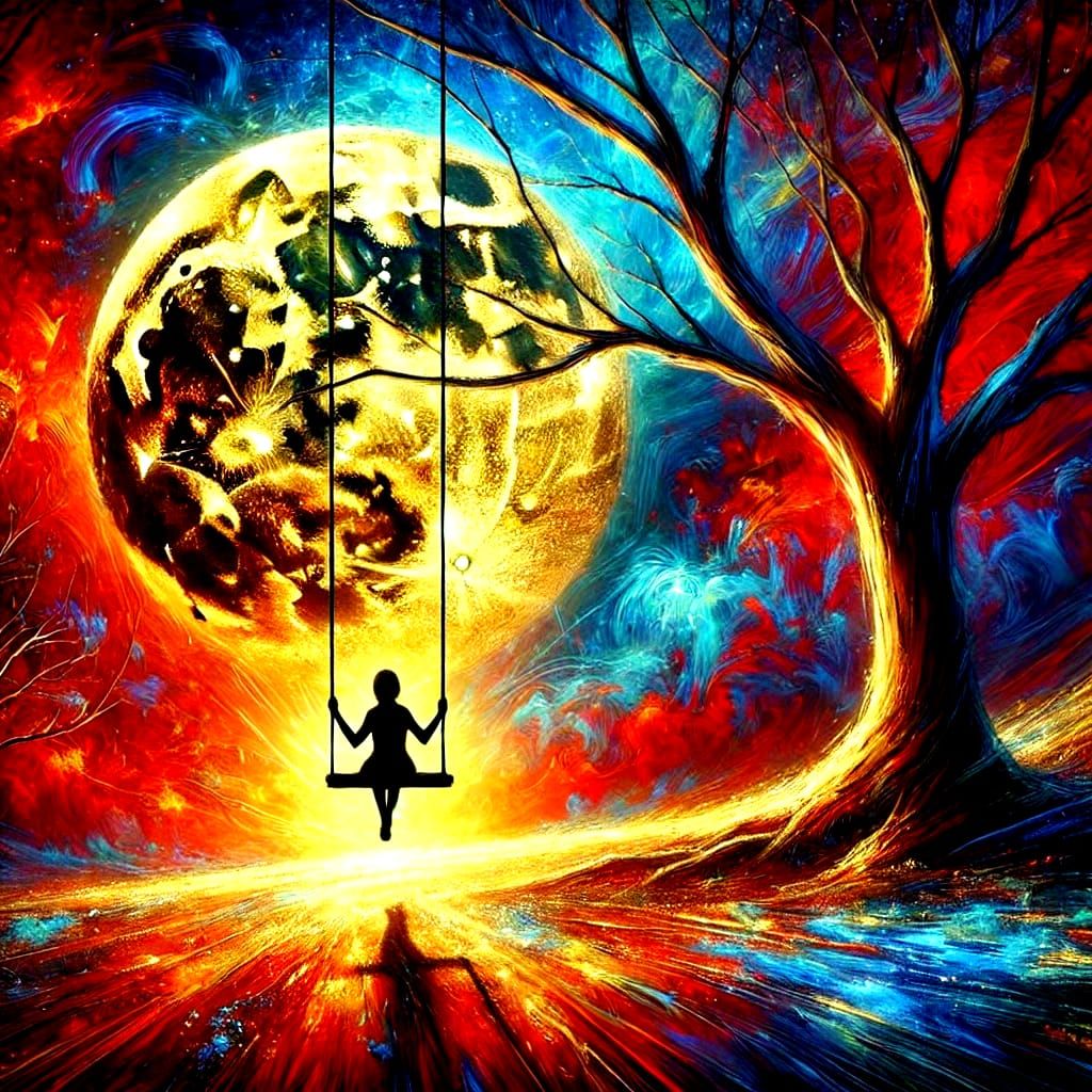 The Girl and the Golden Moon