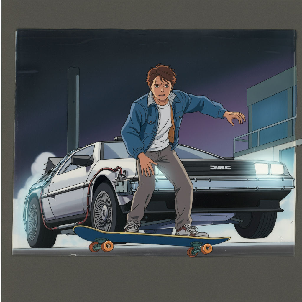 a Back to the Future the anime