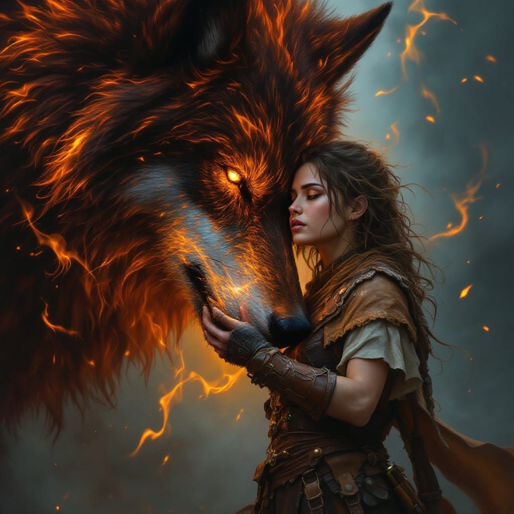 Girl's Best Friend  by @Ellie Caladonia