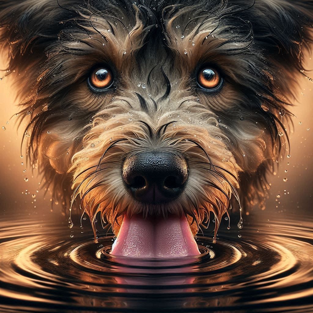 Sorry Guys... Am Drinking some Water 🐶😜😁