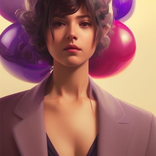 Purple Balloons