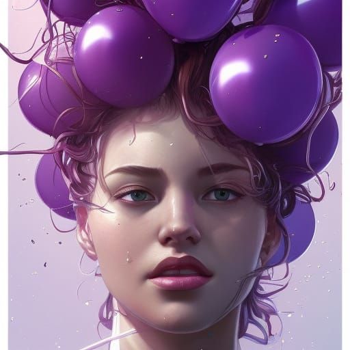 Purple Balloons 2