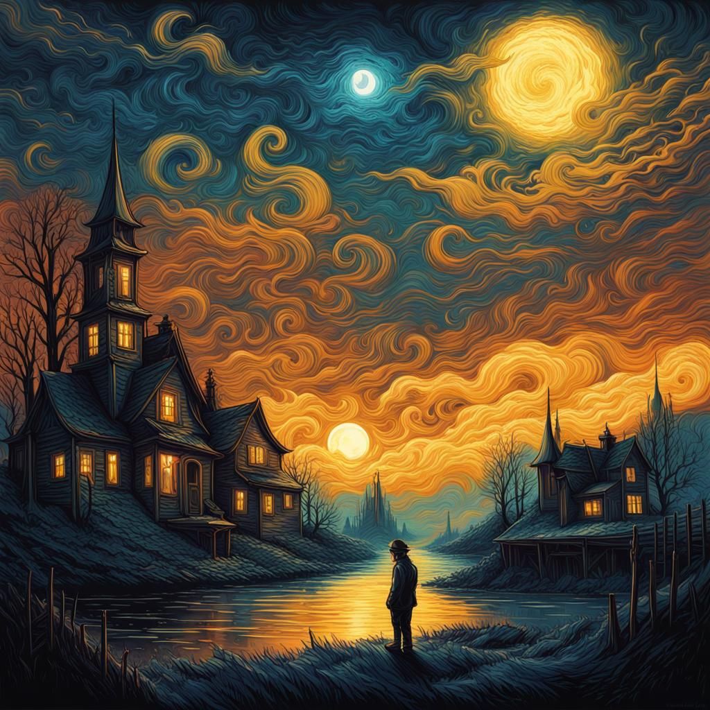 “Night and Day”  by @St_Moses