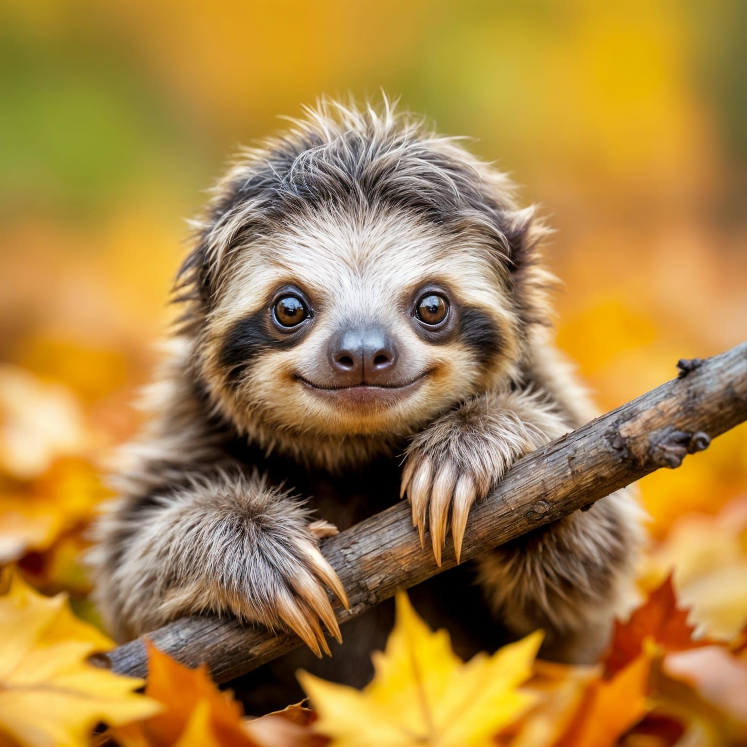 Young Sloth  by @Melanie Rhoades 