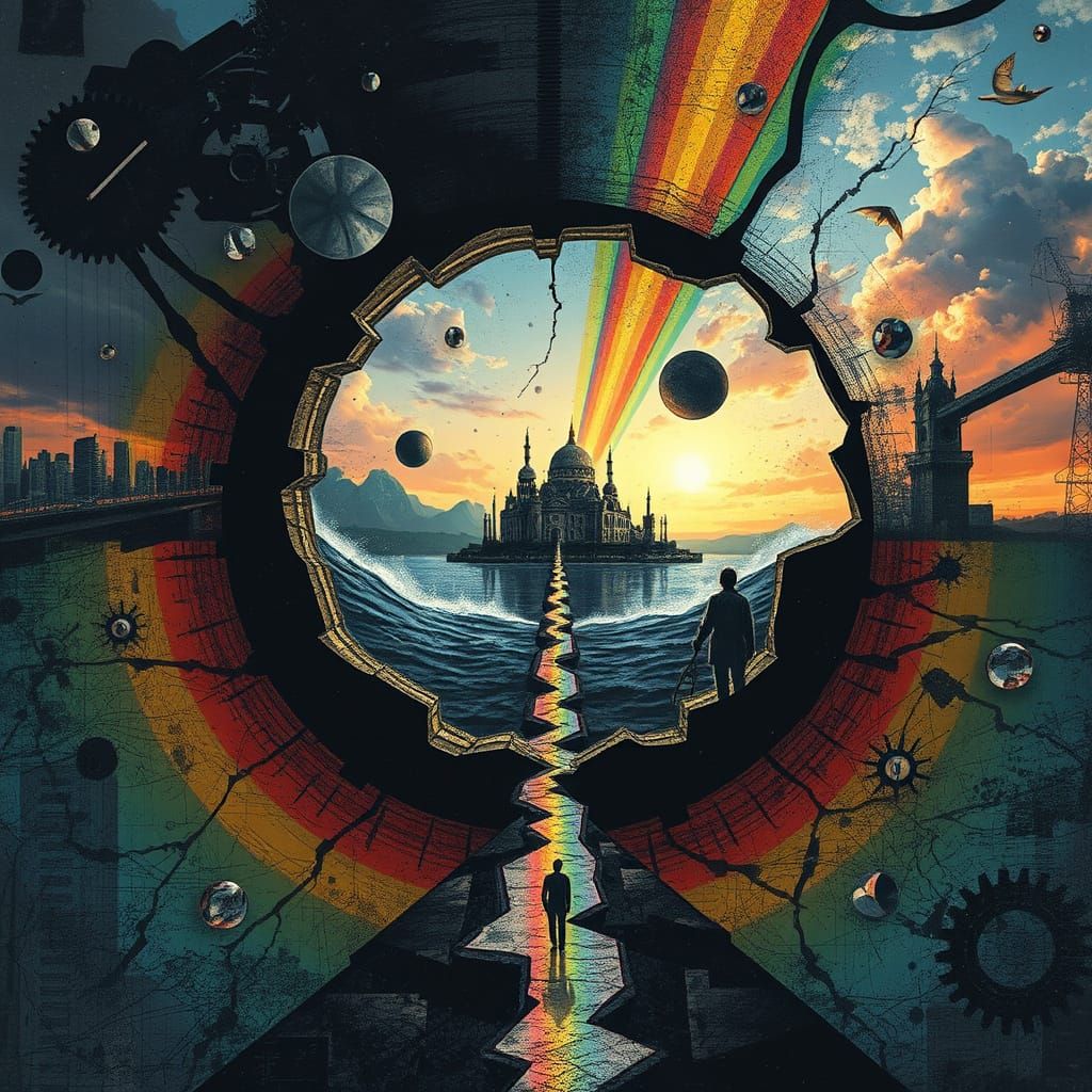 Rainbow Street. 0 likes :(  by @Emlix