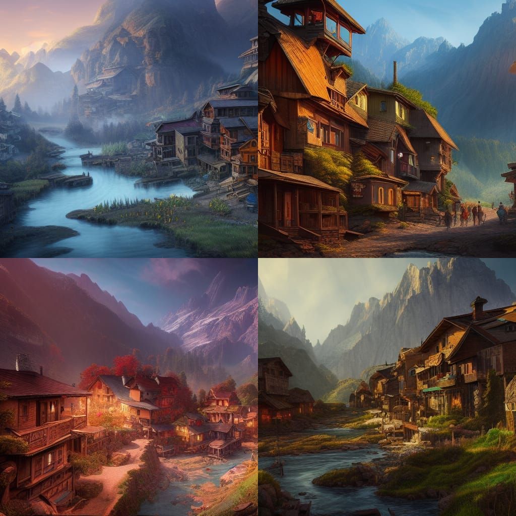 Mountain town