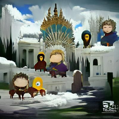 Game of Thrones South Park Simpsons