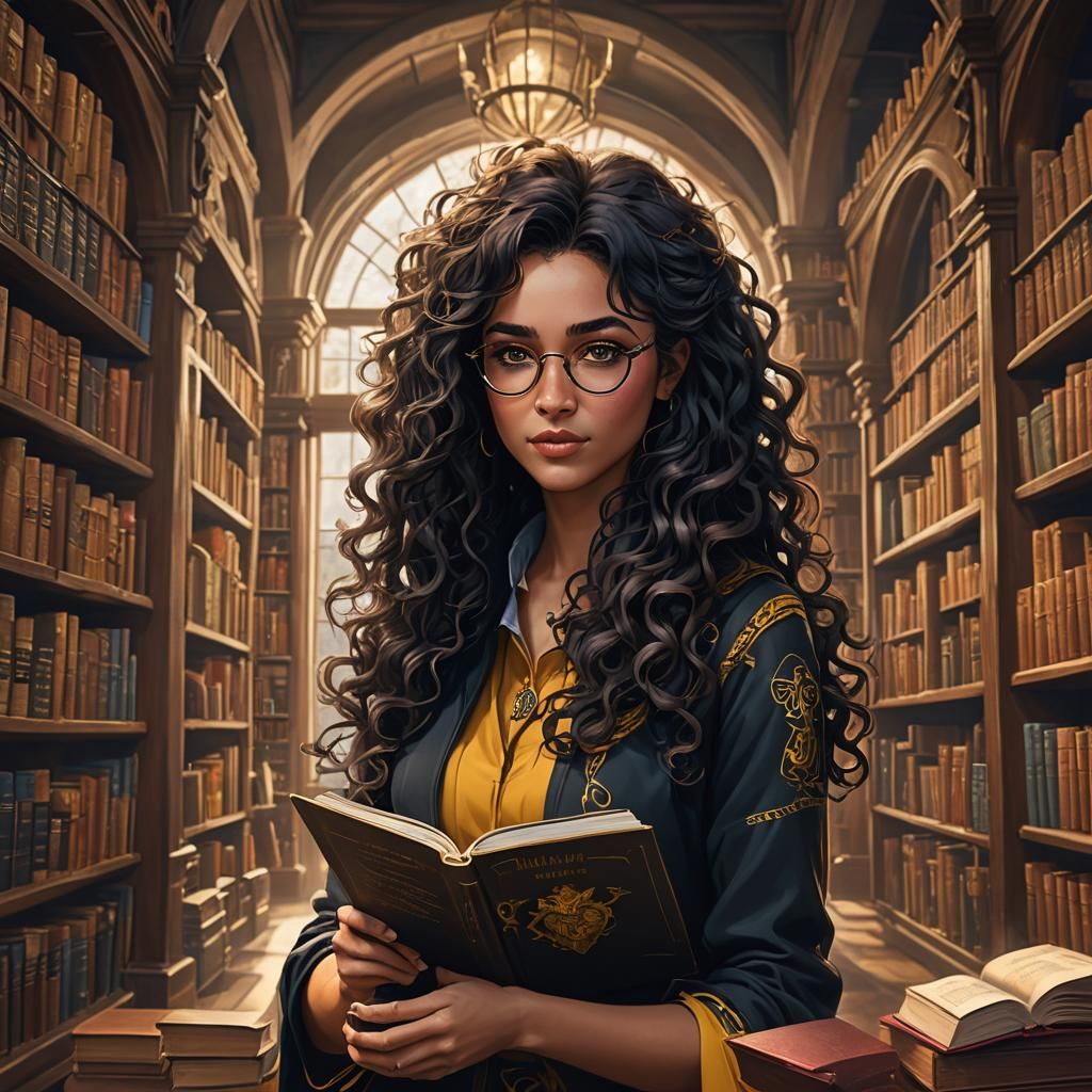 Dara Ravenwood, Black Curly Long Hair, Tanned skin, Wirefram...