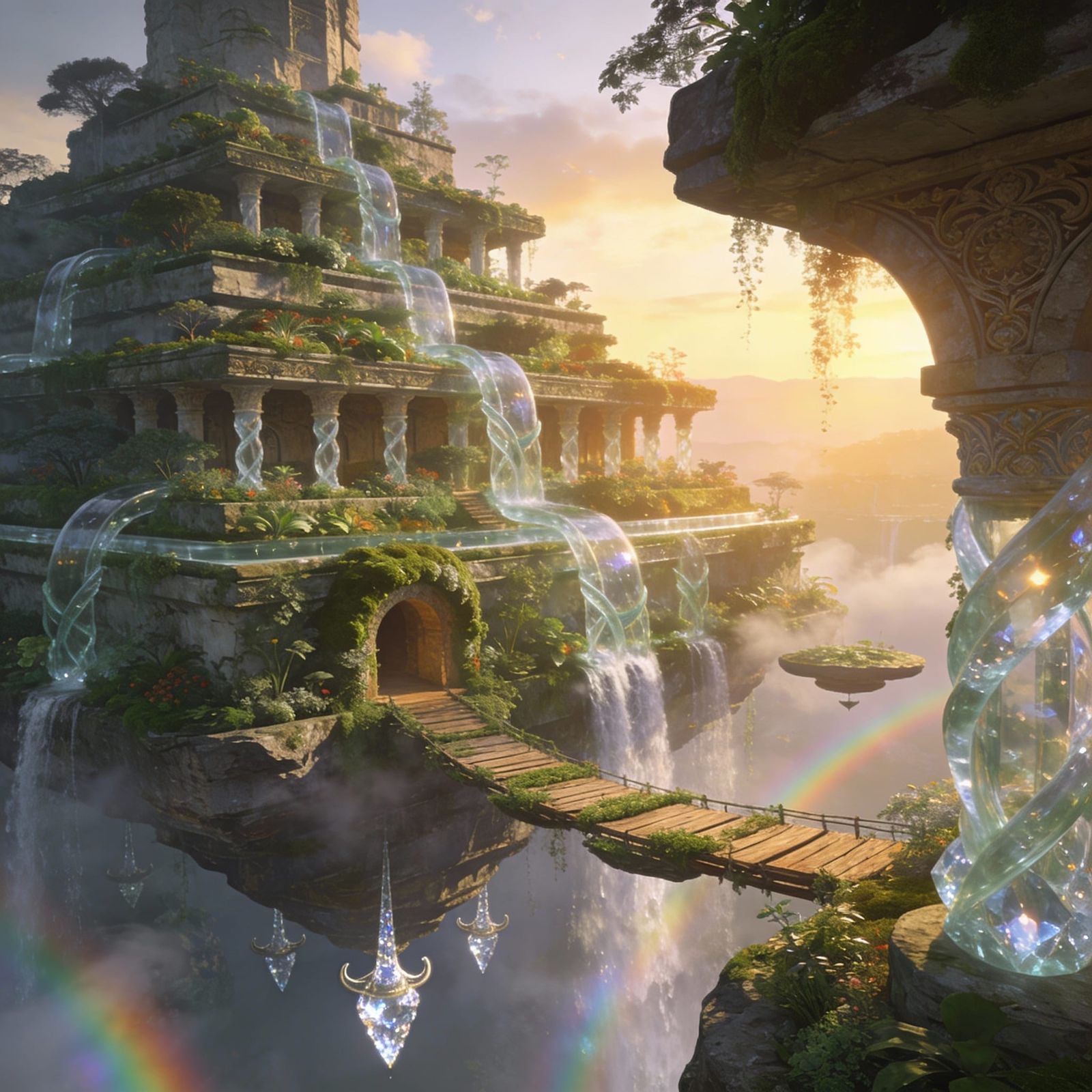 Reborn Hanging Gardens of Nineveh  by @HeftyHill