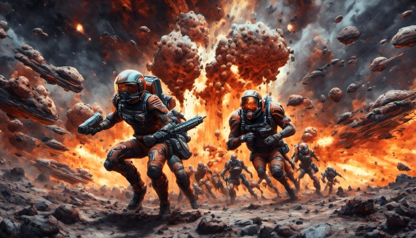 The Humans have landed.