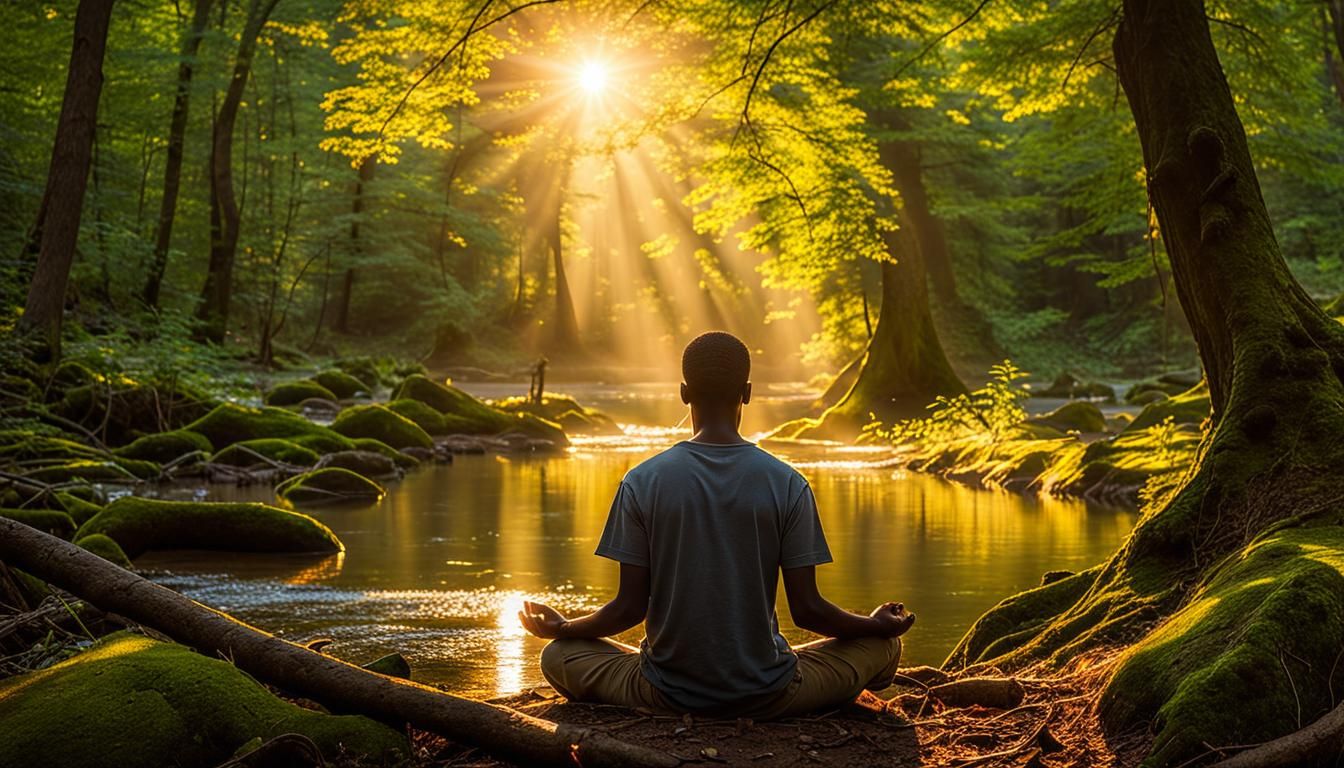 Serene Forest at Dawn