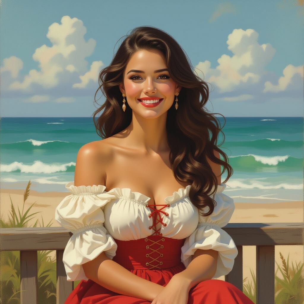 Woman Clothed with Strength and Dignity, Laughing Fearlessly