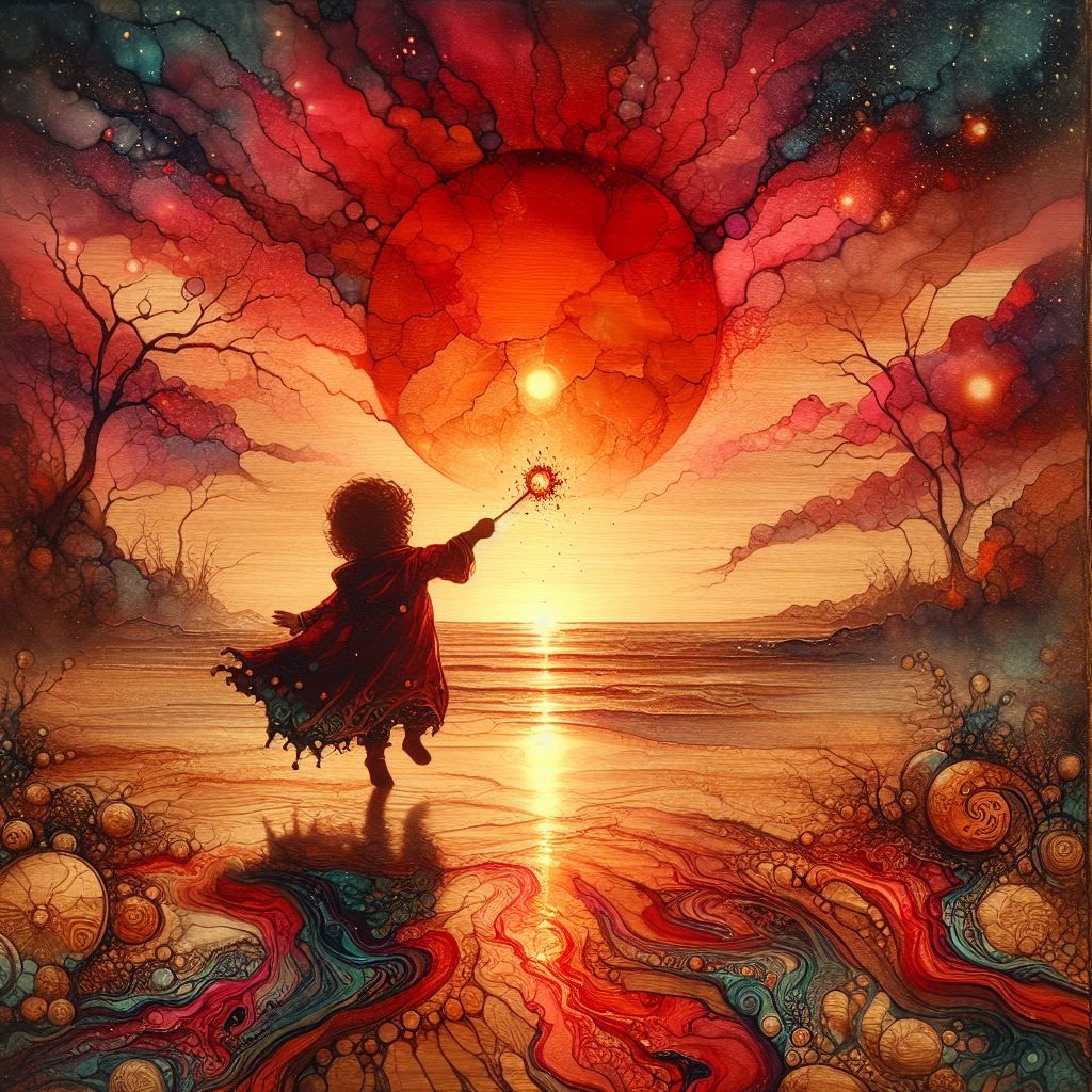 Sunset Spell Casting