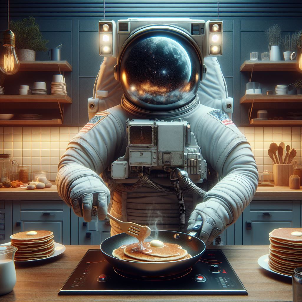Galactic Errands: The Astronaut's Unexpected Detour for house Chores...