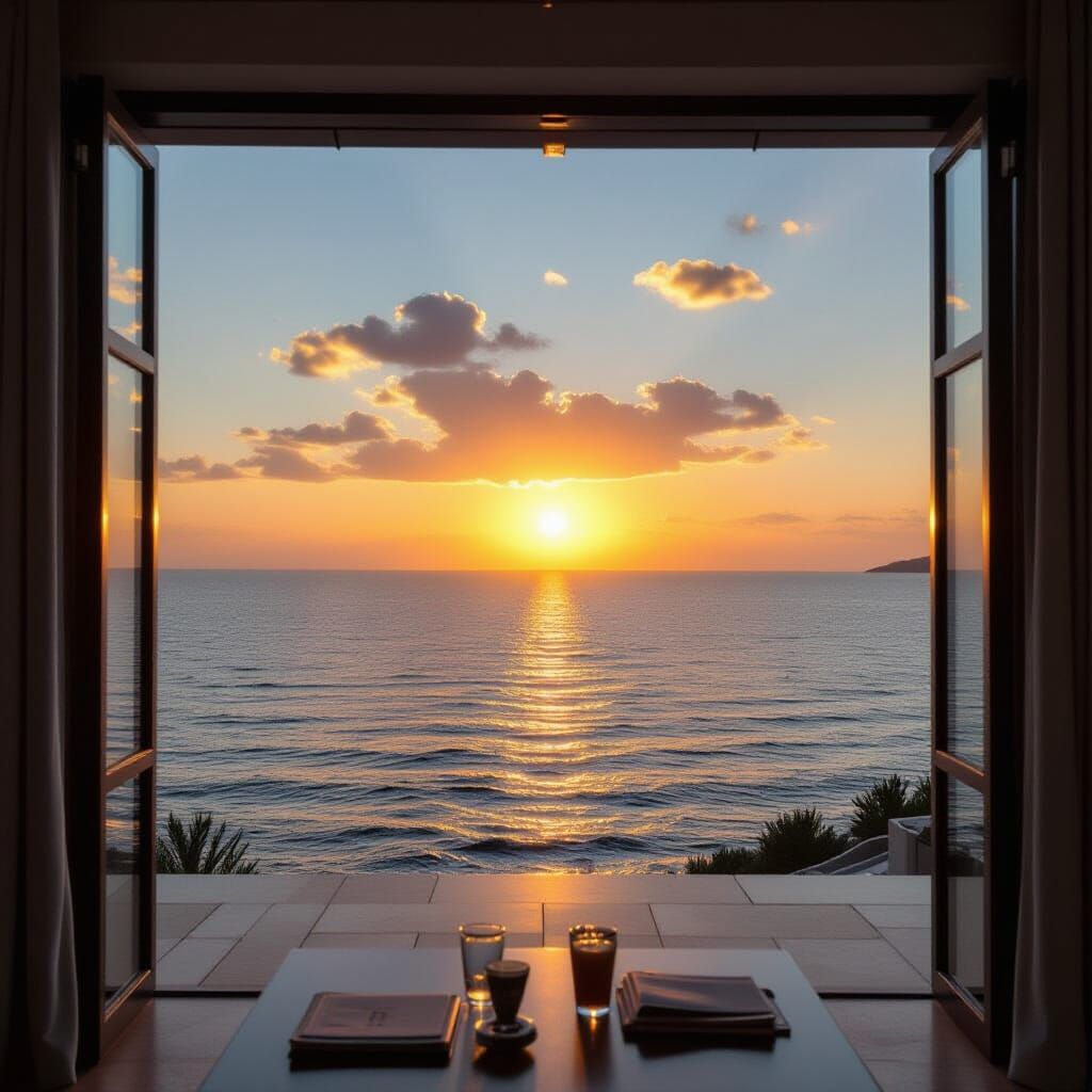 Expansive Ocean Horizon With Endless Sea View