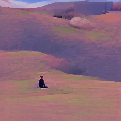 Lonely Man on a Hill