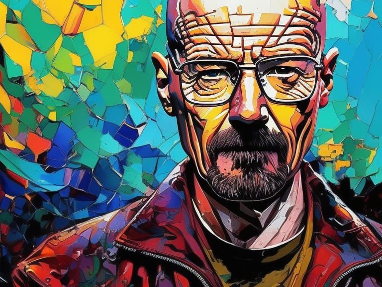 Walter white - AI Generated Artwork - NightCafe Creator