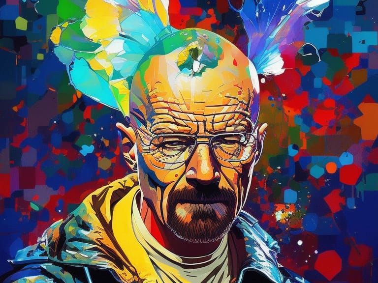 Walter white - AI Generated Artwork - NightCafe Creator