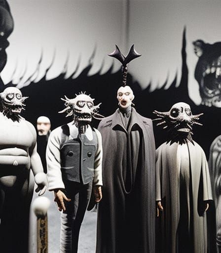 Demonic Banana Gunplay: A Surreal Stop-Motion Dream