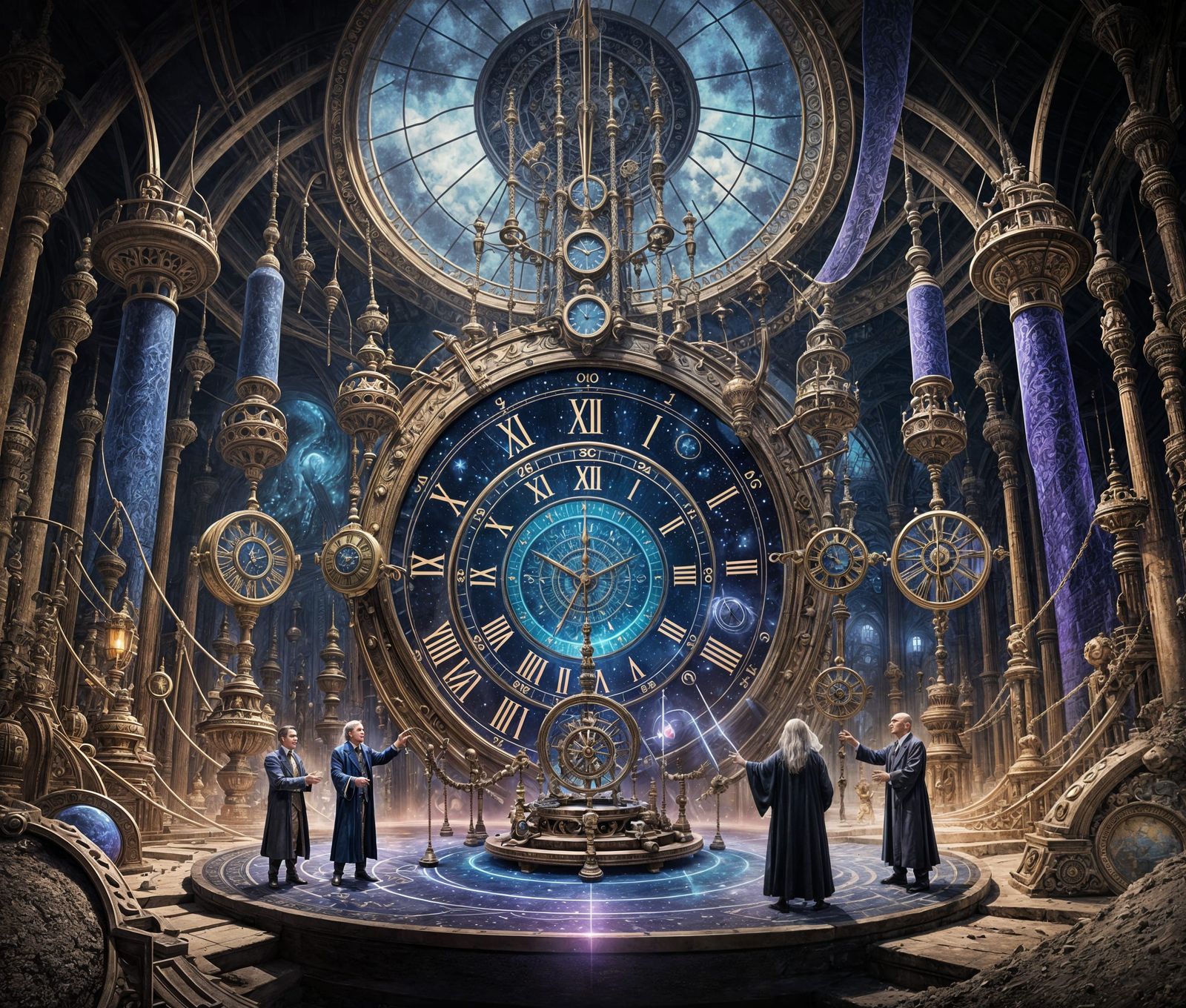 Masters of Time operating Time Vehicle  by @undefined