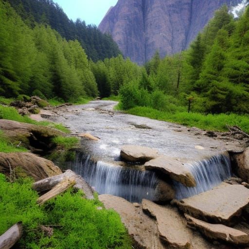 Beautiful river scene.