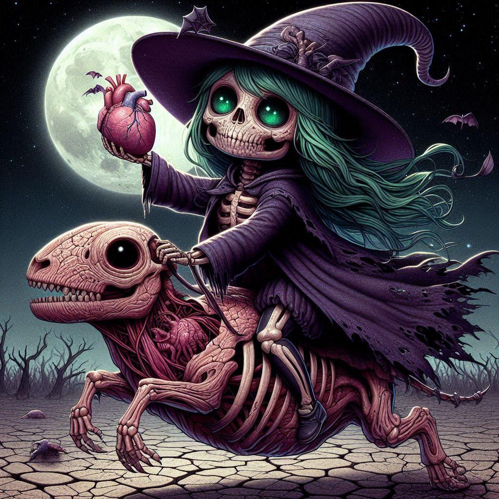 The Love Witch's Valentine Heart of the Night