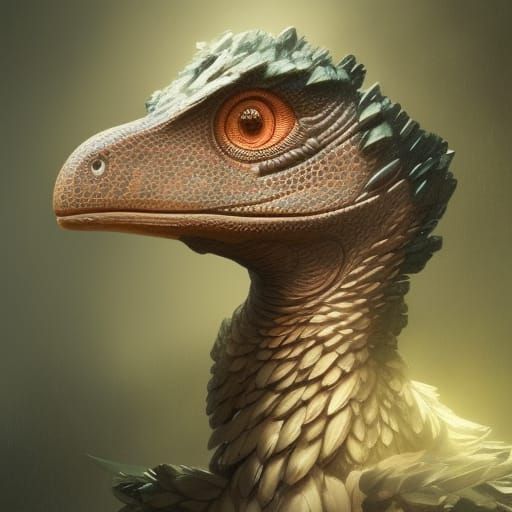 The Plumalacertaurus . . . since many scientists now believe dinosaurs may have had feathers . . . or rudimentary feathers . . .   by @AEG