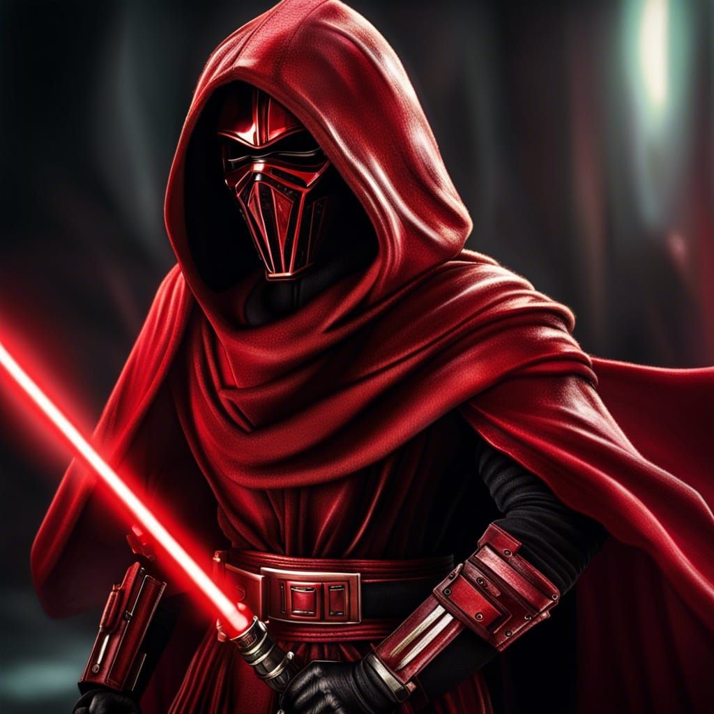 Red sith lord - AI Generated Artwork - NightCafe Creator