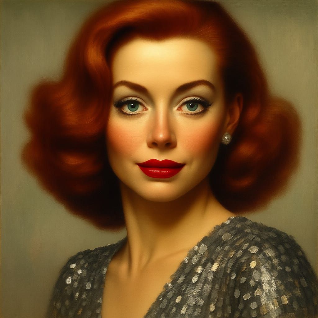 She's pretty, then. Isn't she?