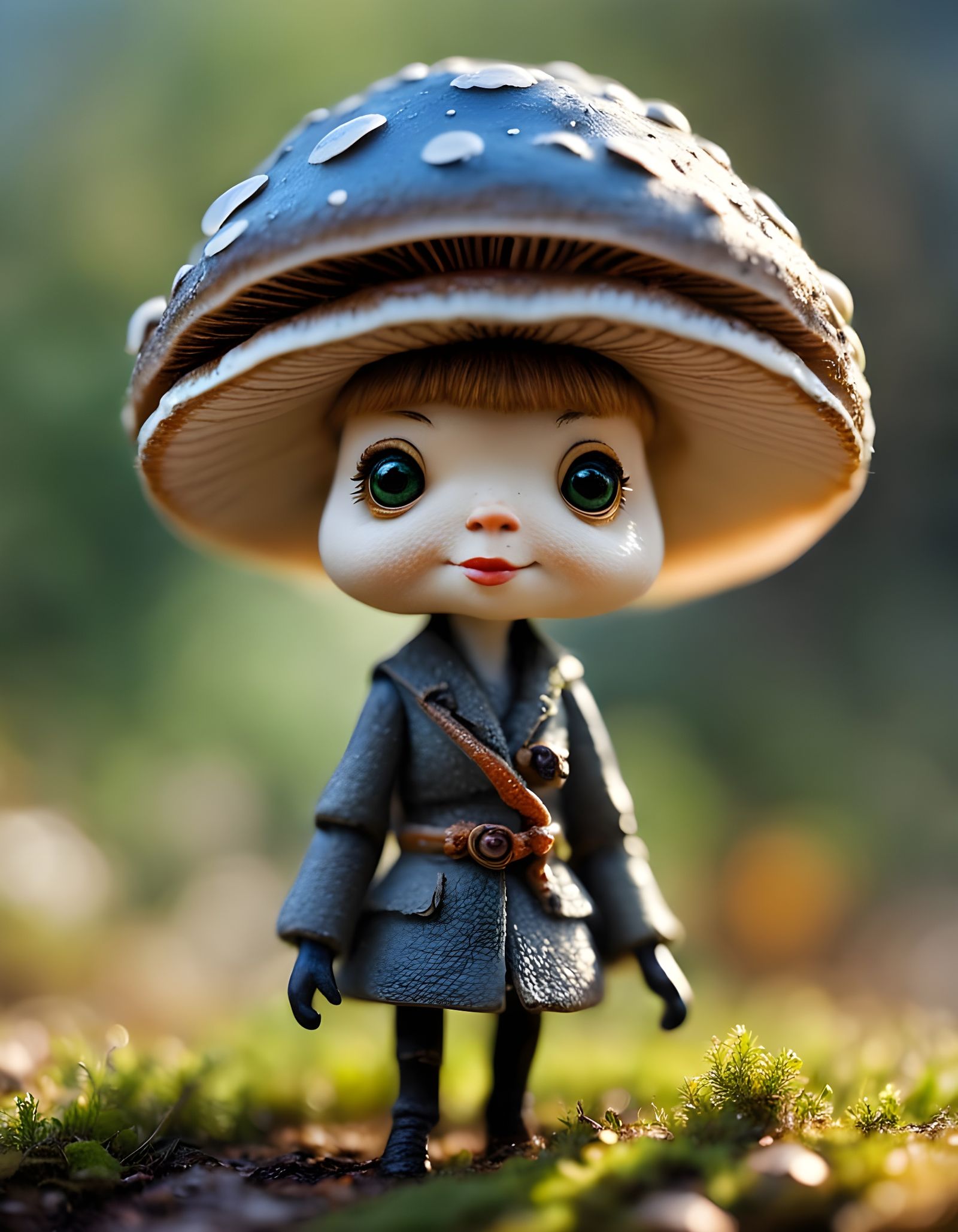 Amanita Blue  by @MoMoMat