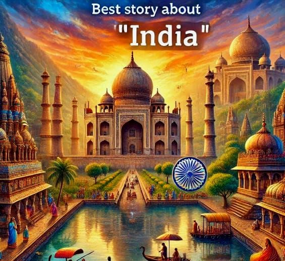 Story about India Art By Archangel Tara