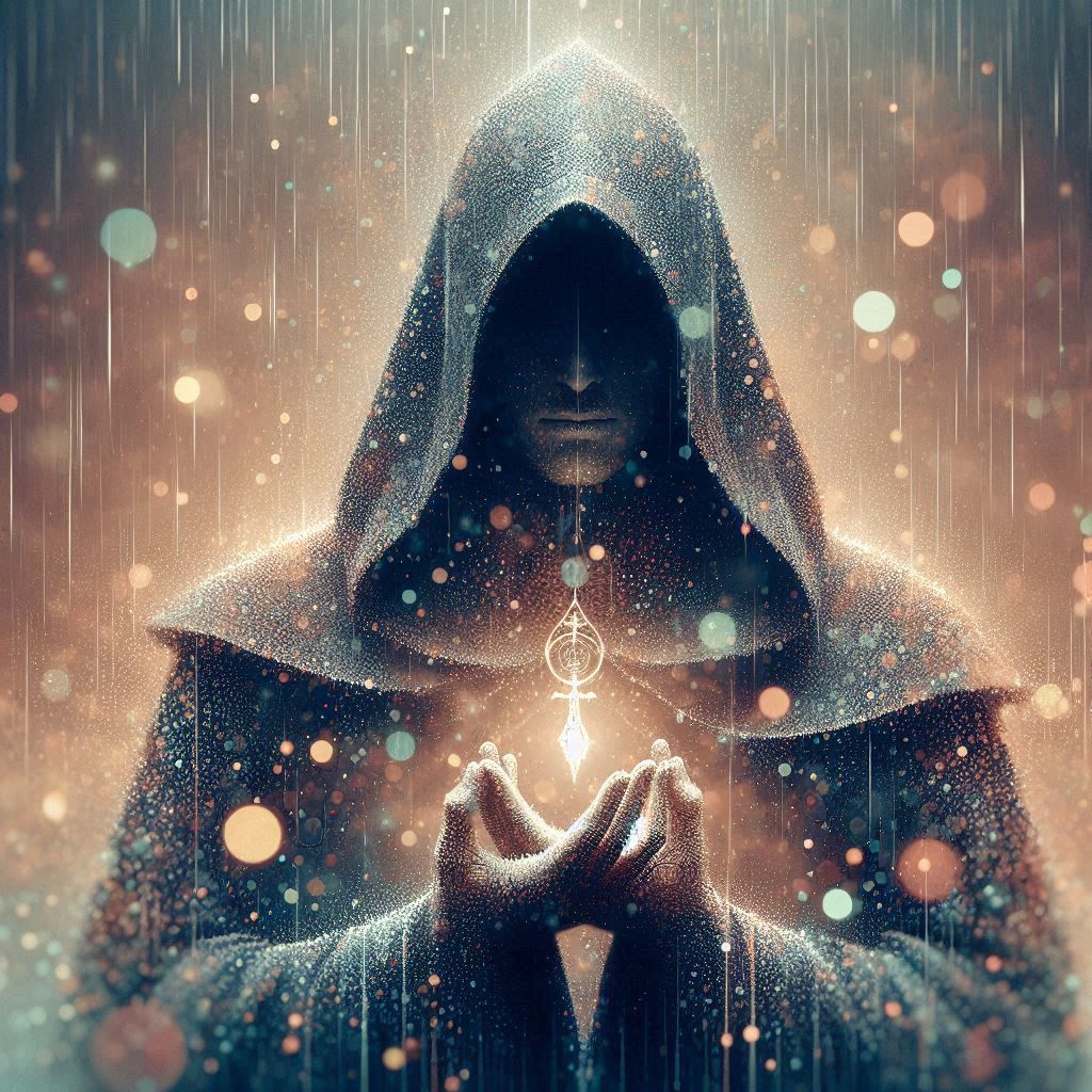 double exposure beautiful fantasy DALL-E 3 portrait landscap...