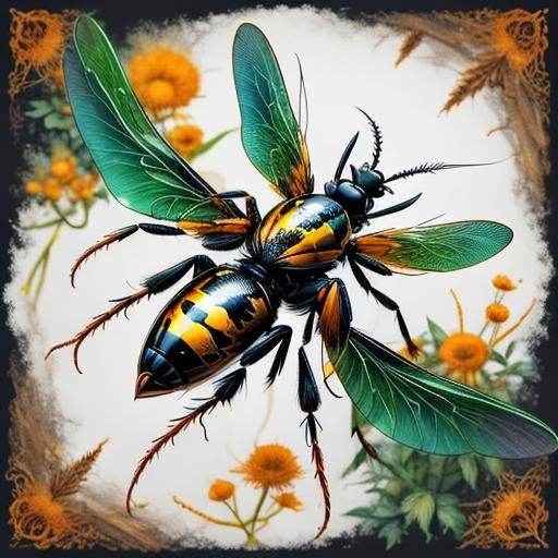 🐝BAD BEES🐝 (With 5 sd1.5 LoRAs)  by @HisBride
