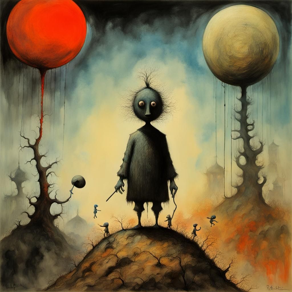 "Peter Piper by Zdzislaw Beksinski Joan Miro Dr. Seuss Stephen Gammell