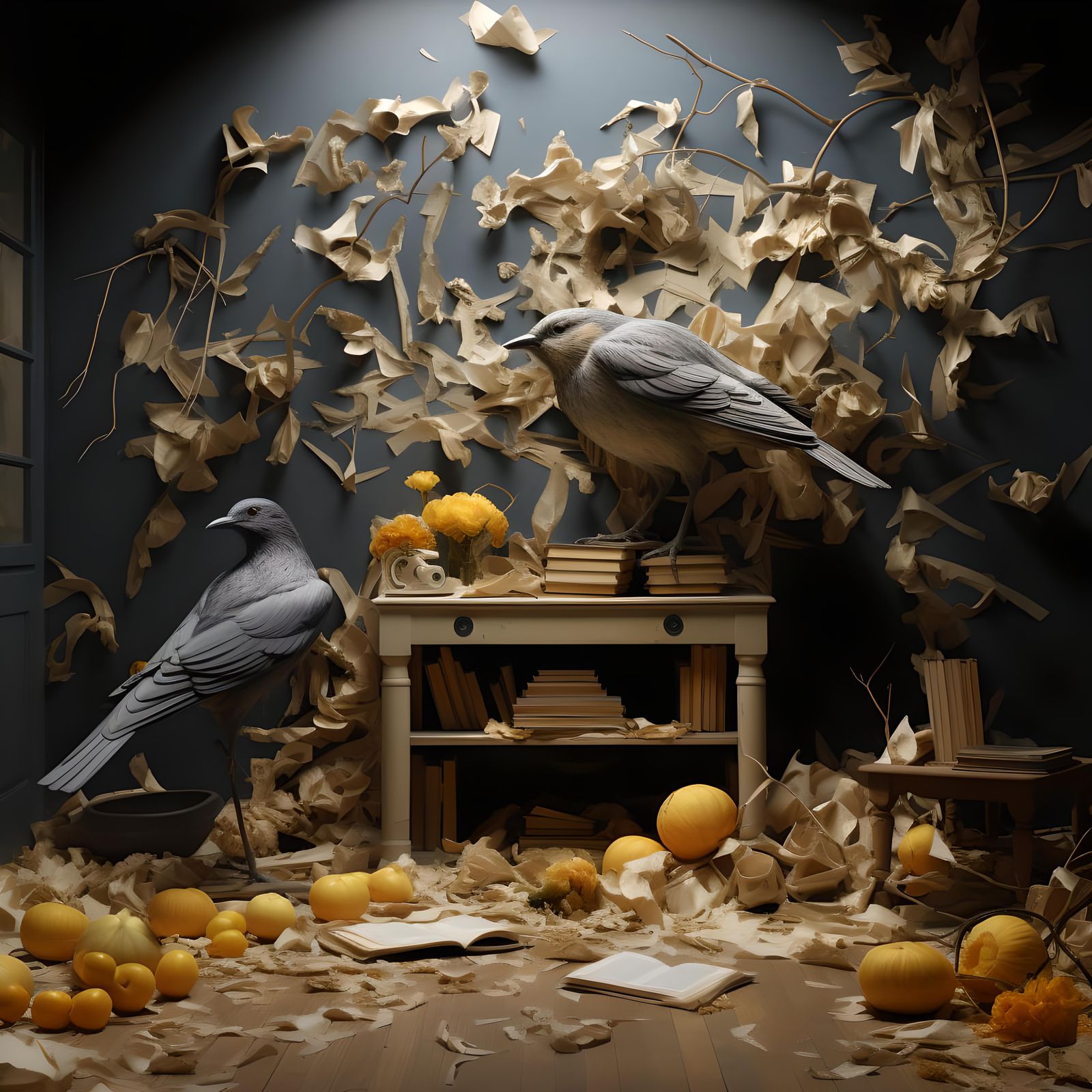 “I love what you’ve done with the place, Paulie.”