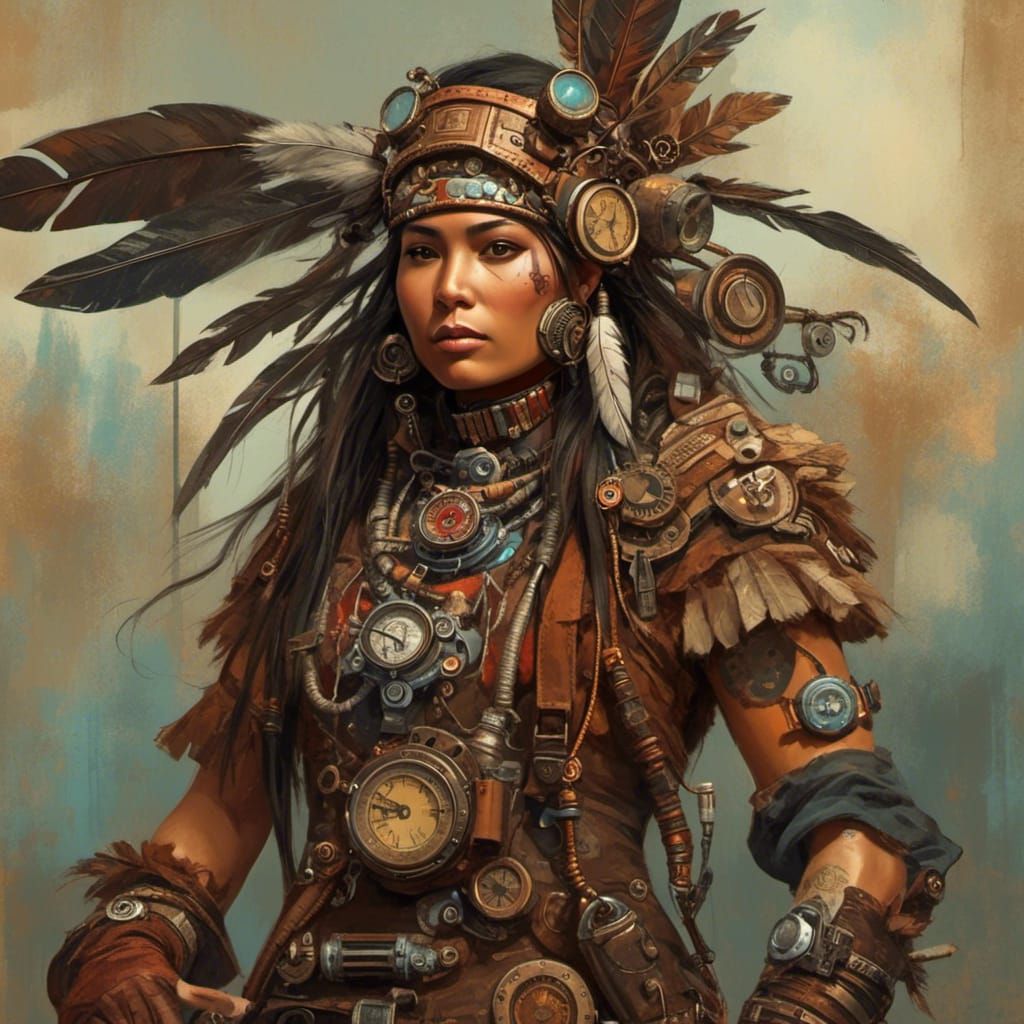 Steampunk Native American