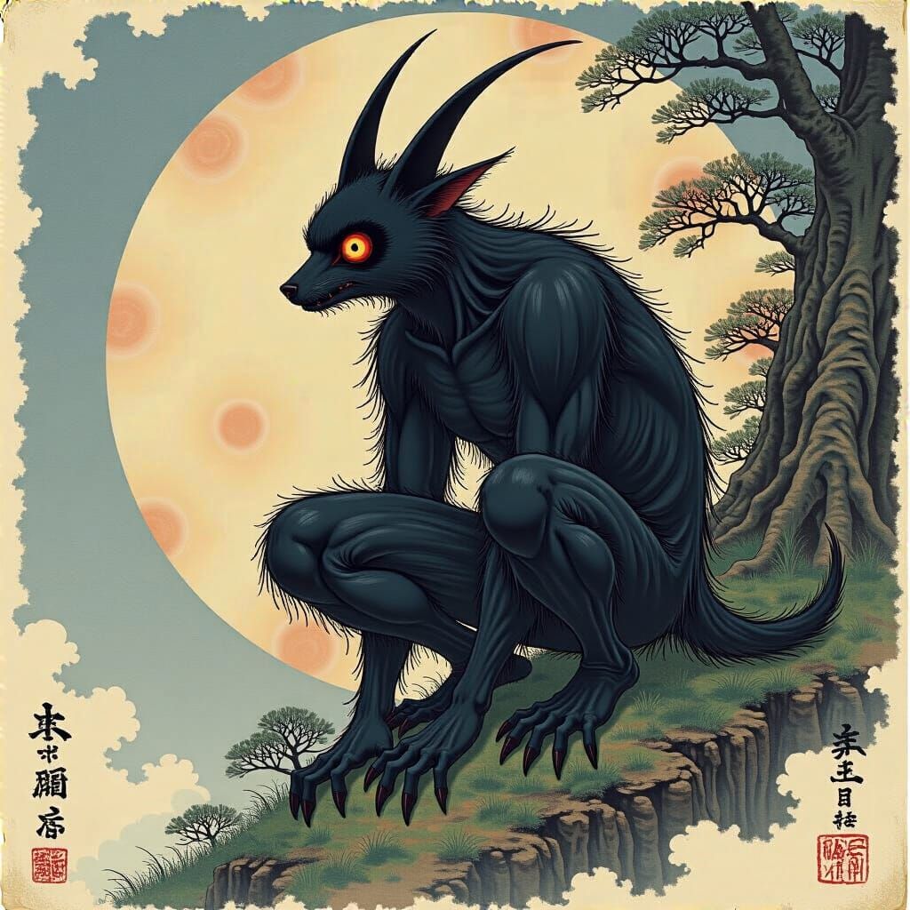 Grimdark by Tsukioka Yoshitoshi