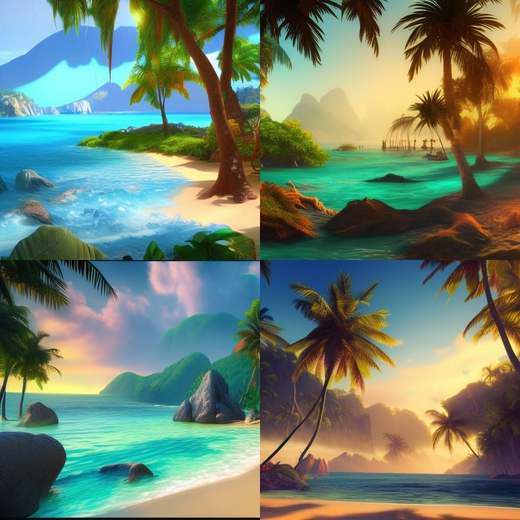 Tropical beach