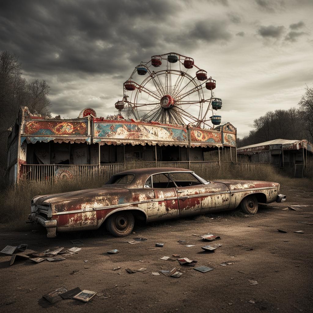 Abandoned carnival   by @Ryak