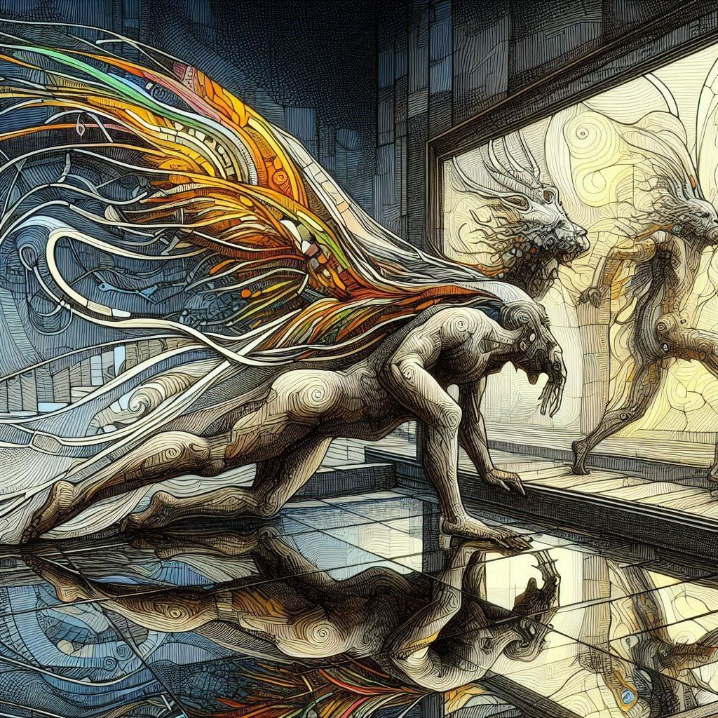 Our image in the mirror is not innocent, then. Behind every ...