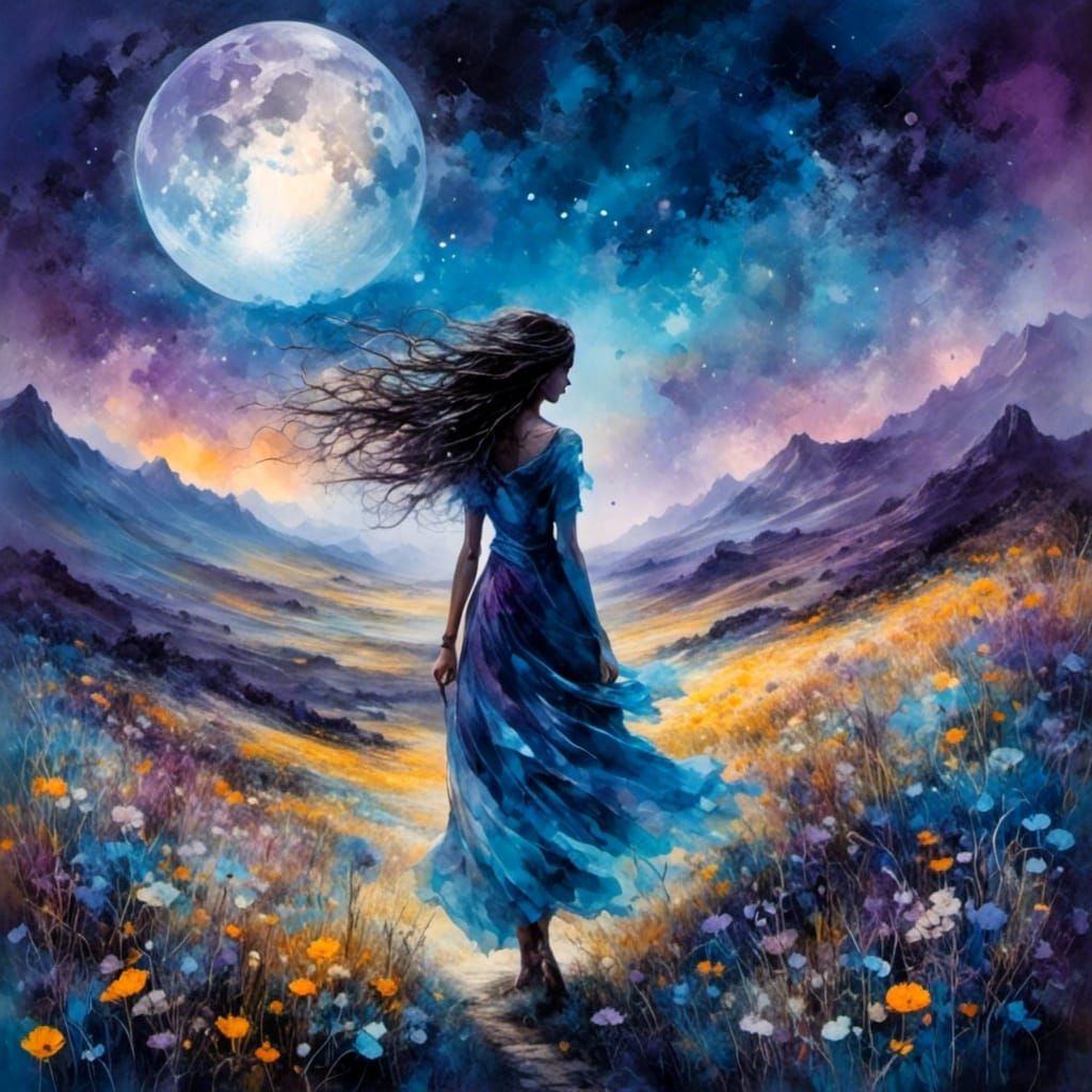 By the light of the moon  by @Suz