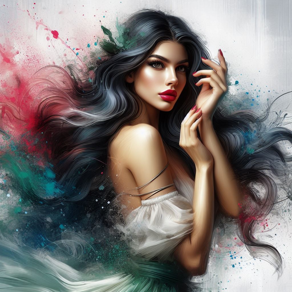 Beautiful Greek woman