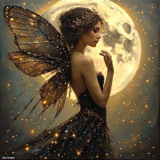 Butterfly Wings in the Moonlight