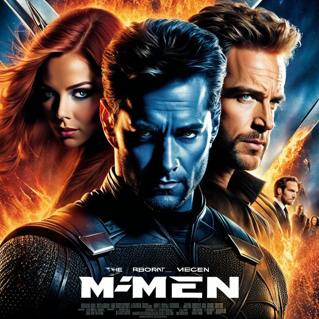 M-Men movie poster!😁