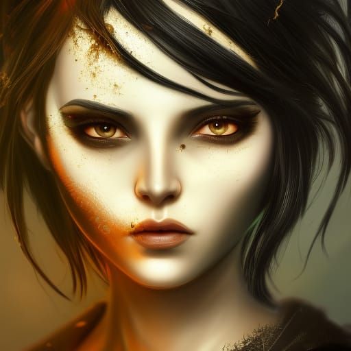 golden eyes