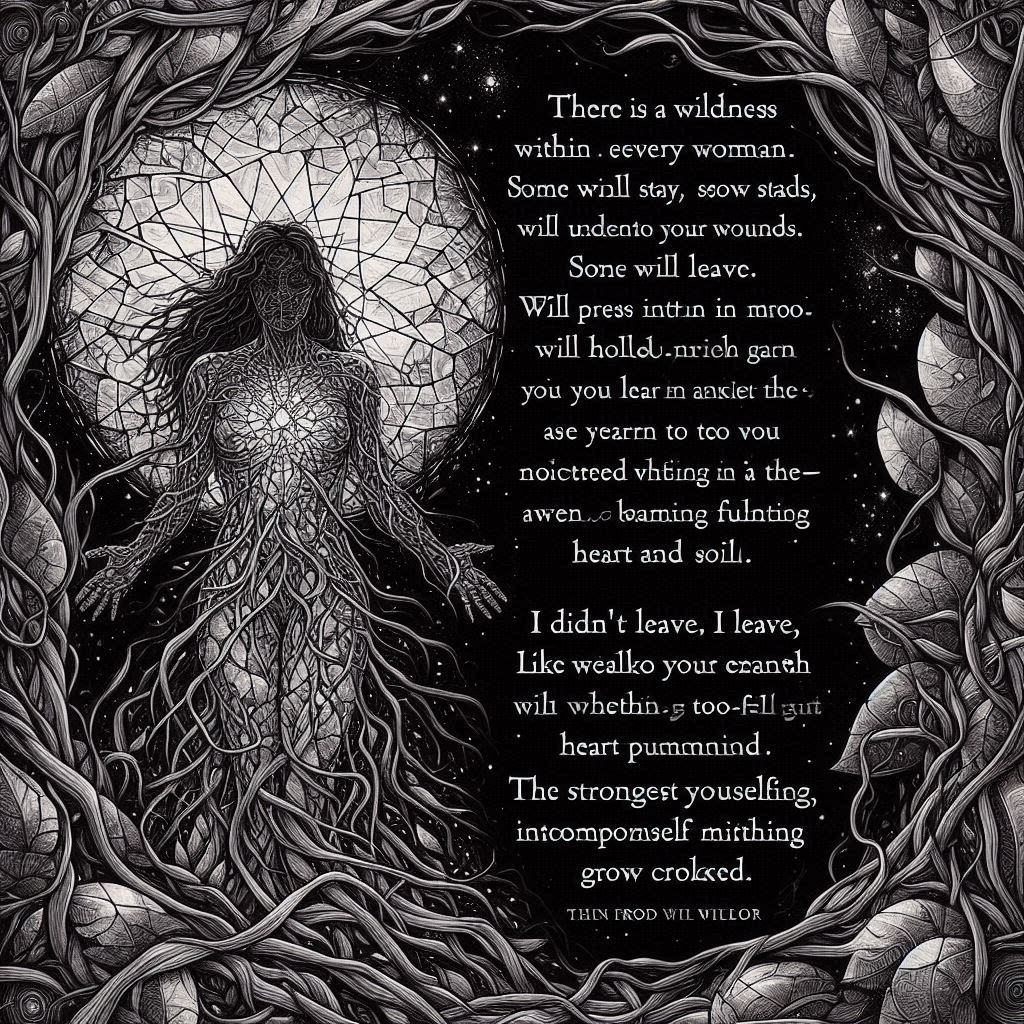 There is a wildness within every woman