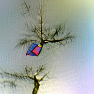 kite stuck in a tree