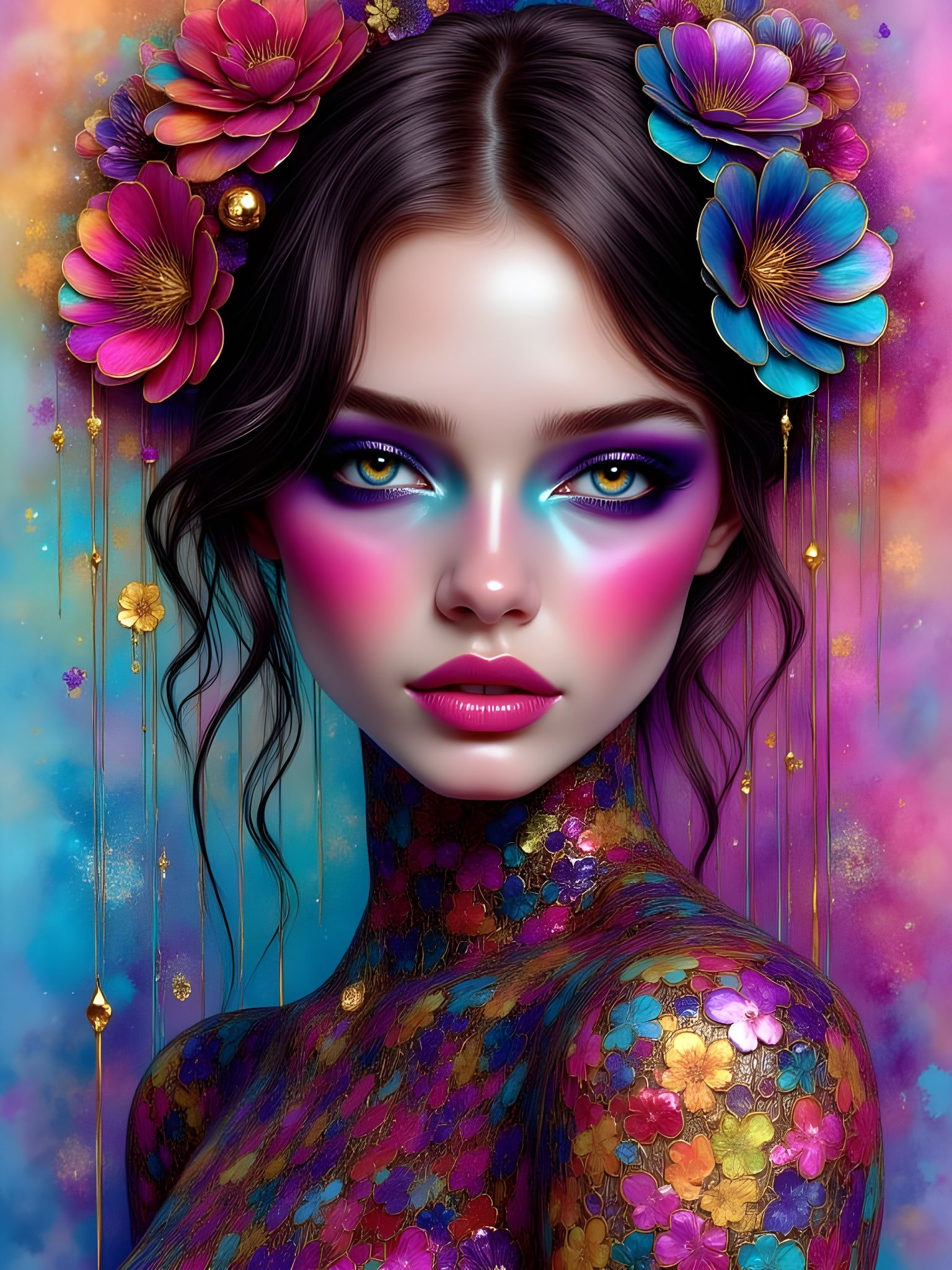 She's Like A Rainbow  by @Lore 