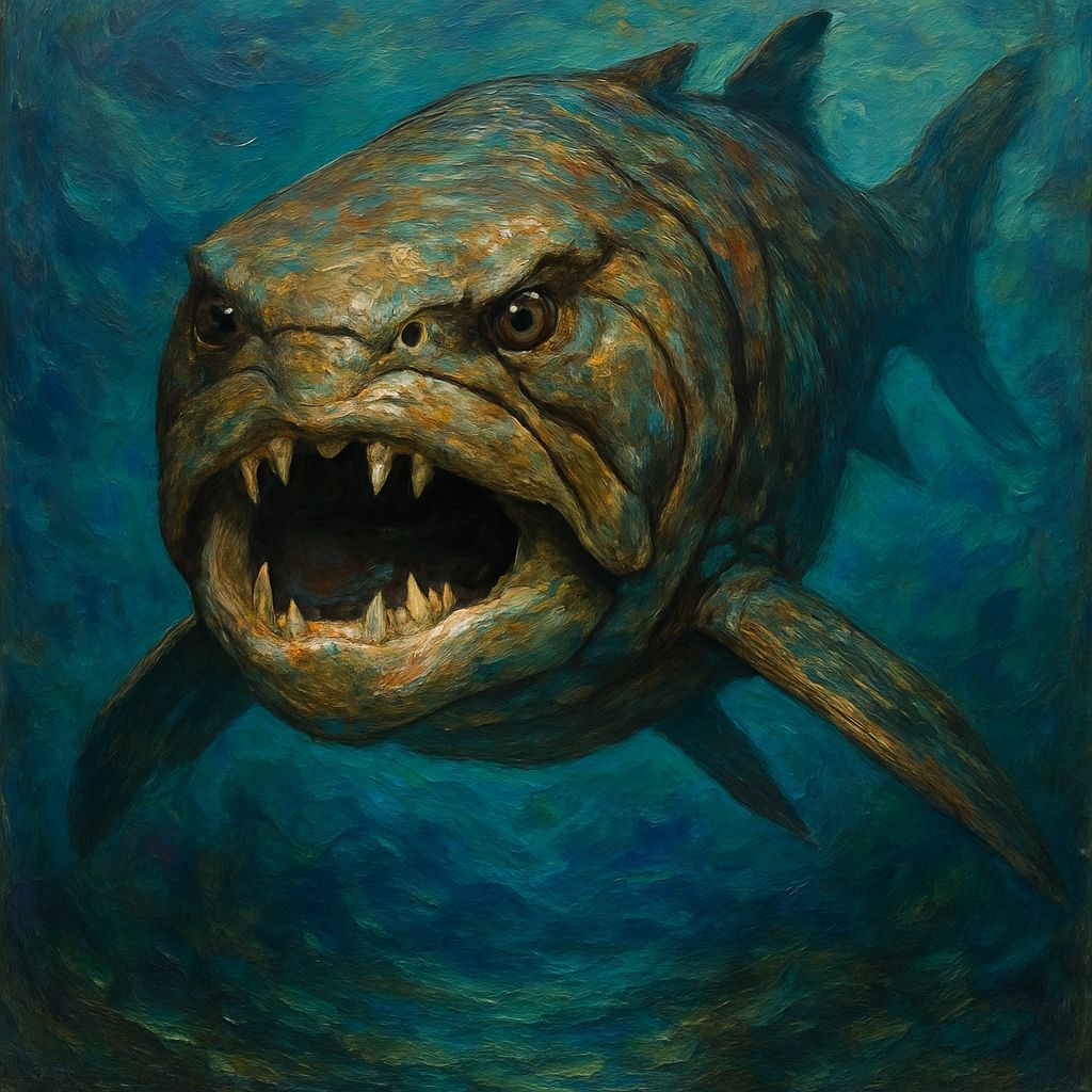 Dunkleosteus   by @Mia
